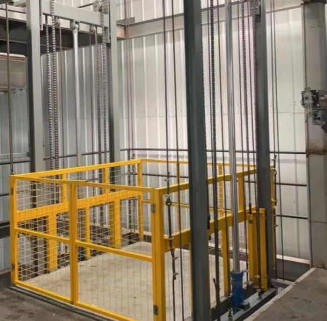 禹城导轨式升降机一般加工周期